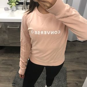 Converse Rose Pink Pull Over XS 🎀